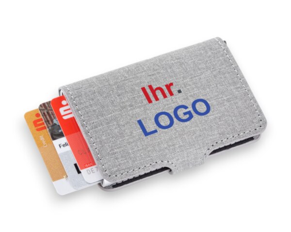 Credit-Card Safe als bedruckter Werbeartikel